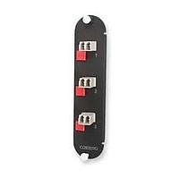 Corning CCH-CP06-A8 Accessories Closet Connector Housing Panel, LC Adapters, Duplex, 6 fiber, 62.5 um multimode