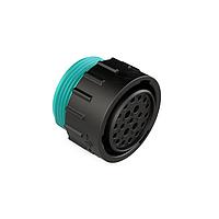 Amphenol SINE Systems AHDP06-24-21SR-WTA Connectors PLUG 24 SZ21 SOCKT STD