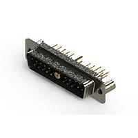 EDAC 627-21W1224-5T3 Mixed Contact D-Sub Connectors Vertical Combo Dsub