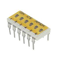APEM IKN0600000 DIP Switches 6POS SPST 0.1A 24VDC