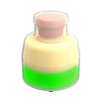 Banner Engineering SSA-EB1PLGR-12ED1Q8 Push Turn Emergency Stop: Flush Mounting 40 mm Push Button; Environ. Rating: IP65; Lighted; Color: Green, Red Solid/Flashing; 2 N.C. Safety Contacts; 1 N.O. aux. Contacts; 8-pin M12 QD