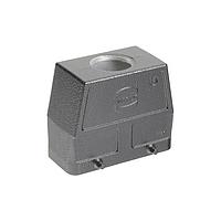 HARTING 09307160420 Heavy Duty Power Connectors 16B HOOD TE HC 4 PEGS PG 21 BLACK