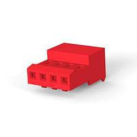 AMP Connectors - TE Connectivity 3-641190-4 Receptacle Housing REC 04P C/E 22AWG W/O TABS