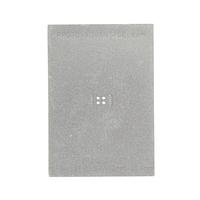 Chip Quik IPC0127-S Sockets & Adapters DFN-12 Stainless Steel Stencil