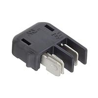 AMP Connectors - TE Connectivity 1-2058703-1 Hermaphroditic BLADE AND RCPT 2 POS SMT BLK