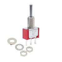 E-Switch 100SP4T1B1M2QEH Toggle Switches (ON)-OFF-(ON) PC MT