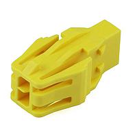 Molex 215922-0640 Plug Housing Micro-Fit+ Versa Color Plug Housing Dual Row 6 Ckts Panel Mount Ears GloWire Ylw
