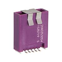 Molex 208035-3054 Headers CONNTAK50 HDR 05P KEY D VT SMT