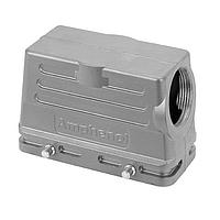 Amphenol Tuchel C146 67R016 500 8 F Hoods hood sz 16 side with 2 levers; IP67