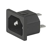 Schurter 6162.0021 Inlets 6010 APPLIANCE INLET 10A 70C