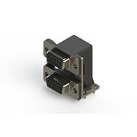 EDAC 662-009-264-037 Dual Port D-Sub Connectors Right-angle Dual Port D-Sub Connector