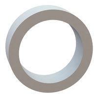 Essentra Components 13RS050062 Round Round Spacer, .385 ID, .505 OD, .156 Length