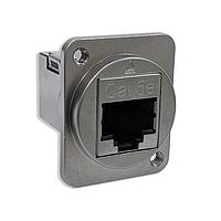 Switchcraft EHRJ45D5ESM3 Modular RJ45 CAT5E Shielded DC Hsg M3 Tapped