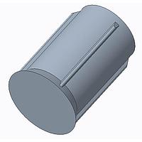 Dialight 515-1312-0125F Rigid Light Pipes PMVLP CSINK FLUSH MOUNT.084" x .125"