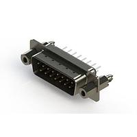 EDAC 627-015-320-247 D-Sub Connectors - Standard Density Vertical Metal Body D-Sub Connector