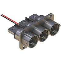 Amphenol Technical Products PL083X-301-10D10 Receptacles 10MM 3 WAY RCPT D10 BUSBAR HOLE