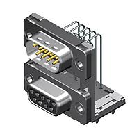 Molex / FCT 173114-0562 Dual Port D-Sub Connectors FCT DPORT 09 PLG / 09 RCPT
