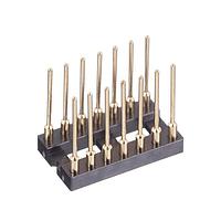 Samtec ICA-314-JGG Socket Strip ".100"" Screw Machine DIP Socket"