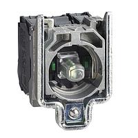 SCHNEIDER ZB4BW0M55 Flush YELLOW 240V PROTCTD LED W/1 NC + 1 NO