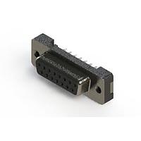 EDAC 628-015-326-212 D-Sub Connectors - Standard Density Vertical Plastic Body D-Sub Connector