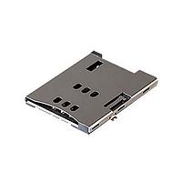 Same Sky (formerly CUI Devices) SIM-13-A Card Connectors 8 Positions, Push In, Auto Eject Out, SMT, 2.23 mm Height Above Board,