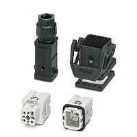 PHOENIX CONTACT 1424445 Heavy Duty Power Connectors HC-STA-A03PT-BWS-HT-M20-PLRBK