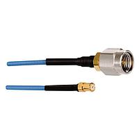 Johnson / Cinch Connectivity Solutions 415-0542-M1.0 RF Test Cables SMP Female - 2.92mm Straight Plug, 40 GHz Test 0.047" Flexible Cable Assembly, 1000mm, 39.4"