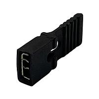 Adam Tech MSBH-G Shunt HANDLE TOP .100 GOLD PLATED