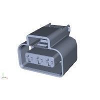 AMP Connectors - TE Connectivity 1326460-1 Plug Housing ASSY, PLUG, 3P SEALED, 2.8MCP