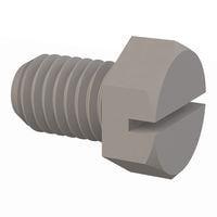 Essentra Components 3250013075 Slotted Hex Slotted Hex Screw, 1/2-13 Thread, 3/4 Lg