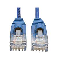 Tripp Lite N001-S05-BL Cat 5e Cat5e Snagless Slim UTP Cable Blue, 5'