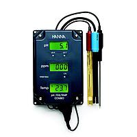 Hanna HI981504/7-2 pH/TDS and Temperature Monitor