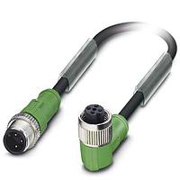 PHOENIX CONTACT 1668399 Sensor Cables / Actuator Cables SAC-3P-M12MS/ 0,3-PUR/M12FR 2+4
