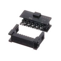 Omron Electronics XG4M-1030 Flat Cable Connectors OpenCoverSocket 10P NoStrainRelief 1Polr