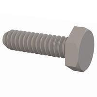 Essentra Components 010632H050 Cap Screw Hex Unslotted Bolt, #6-32 Thread, 1/2 Lg