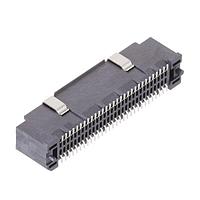 Amphenol Commercial Products G832MC110605022HR Plugs BTB 60P P=0.8MM PLUG H=7.7MM GOLD FLASH BLACK