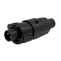 CONXALL 16282-2PG-315W Standard Circular Connector Micro-Con-X Cable End, 2-pin #20, Male, Solder Cup, Bulk