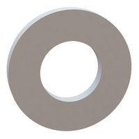 Essentra Components 17W05604 Flat Washer Flat Washer, .265 ID, .531 OD, .062 Thick, Natural, Nylon