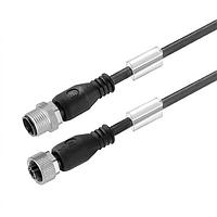 Weidmuller 1022730300 Sensor Cables / Actuator Cables SAIL-M12GM12G-4-3.0UN Female to Male M12 straight 4 pole A-Coded 3M