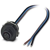 PHOENIX CONTACT 1421080 Sensor Cables / Actuator Cables M12 1/2 NPT 3-WIRE RECEPT FEMALE 22AWG