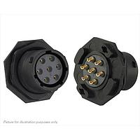 Eaton Souriau-Sunbank UTS714E7S Receptacles 7P SZ 14E JAM NUT SOCKET RECPT HI SEAL