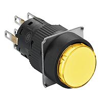 SCHNEIDER XB6EAA52P Standard Switches PB Spring Ret Round yellow 2 NO/NC