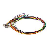 ITT Cannon M83513/03-B03N Plug Connectors MICRO 15C P /11 10CR 18" NI