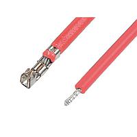 Molex 214921-2124 Pre-Crimped Lead PicoBlade F-S Red 28AWG 300mm PreCrimp