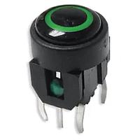 E-Switch TL1220R2BBBYHALO Tactile Switch TACT, 50mA 12VDC, SPST-NO Off-(On), Through Hole PC Pin