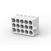 AMP Connectors - TE Connectivity 350765-4 Headers 15 POS STD TAIL SOC