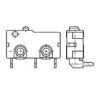 Honeywell ZM10E50A01 Micro Switch BASIC SW SPDT 0.1 A 125VAC PIN PLGR ACTR