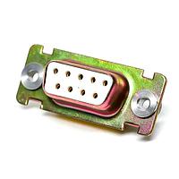 Cinch DEF9S Receptacle DSUB 9F SOD F GF ZINC