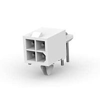 AMP Connectors - TE Connectivity 1586610-1 Headers HDR 4 POS R/A MINI