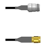Amphenol Custom Cable Q-1W0690008120i RF Cable Assemblies N-SJ/SMA-SP RG58 120I
